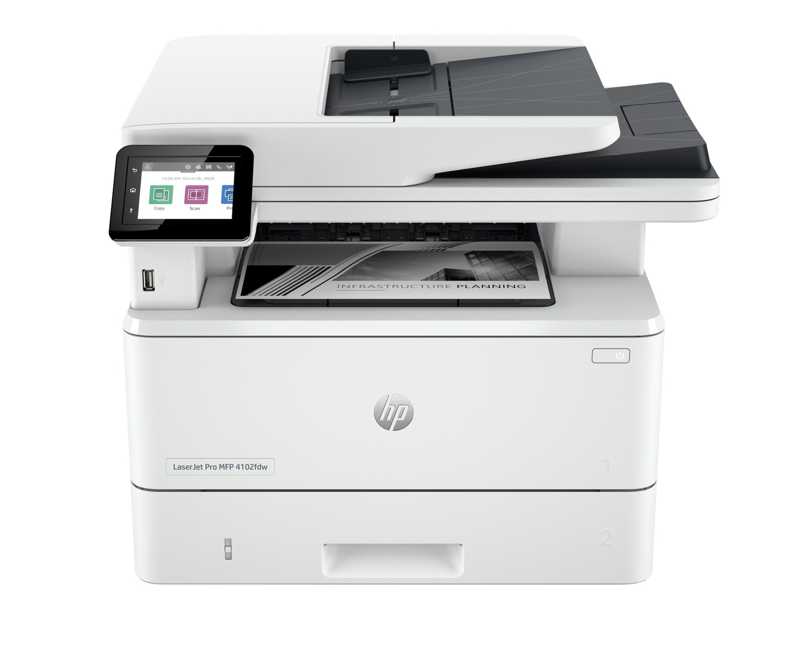 HP LaserJet Pro MFP 4102fdw – Multifunktionsdrucker Laser Schwarzweiß