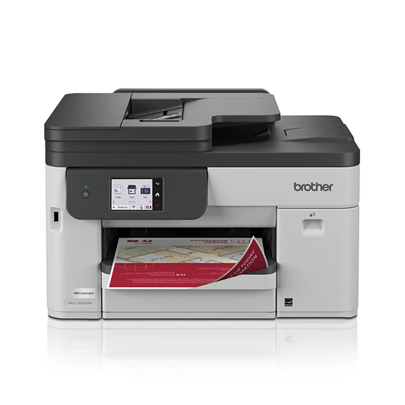 Brother MFC-J5010DW Farbe ohne Kartuschen – Multifunktions-Tintenstrahldrucker