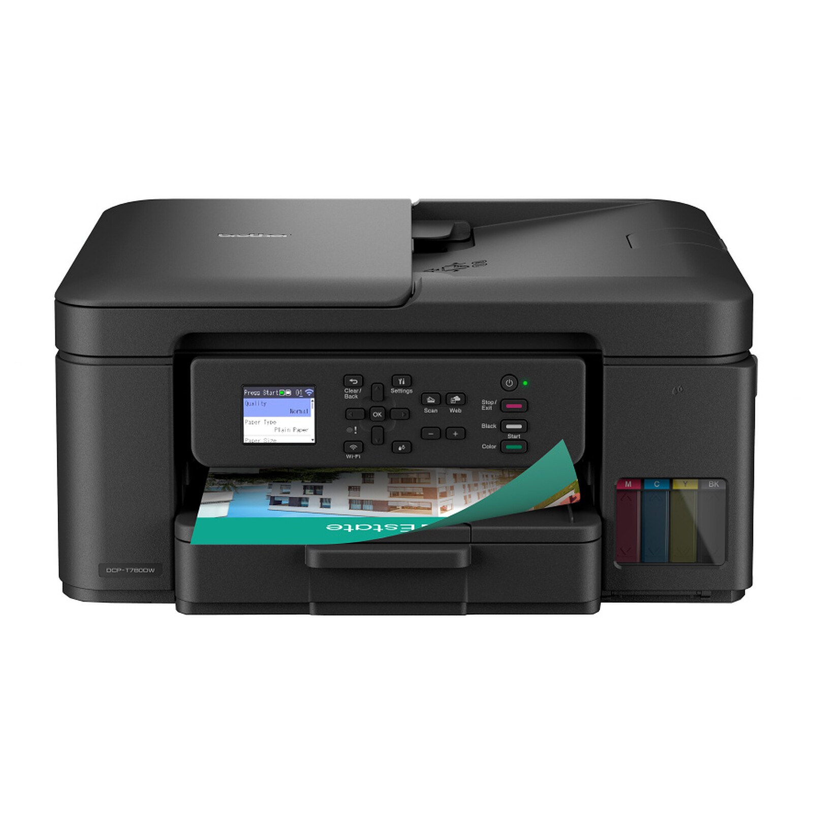 Brother DCP-T780DW Farbe A4 – Multifunktions-Tintenstrahldrucker mit Behältern